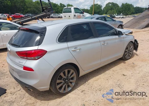 2018 Hyundai Elantra Gt Sport from USA, damaged, VIN KMHH55LC1JU021758